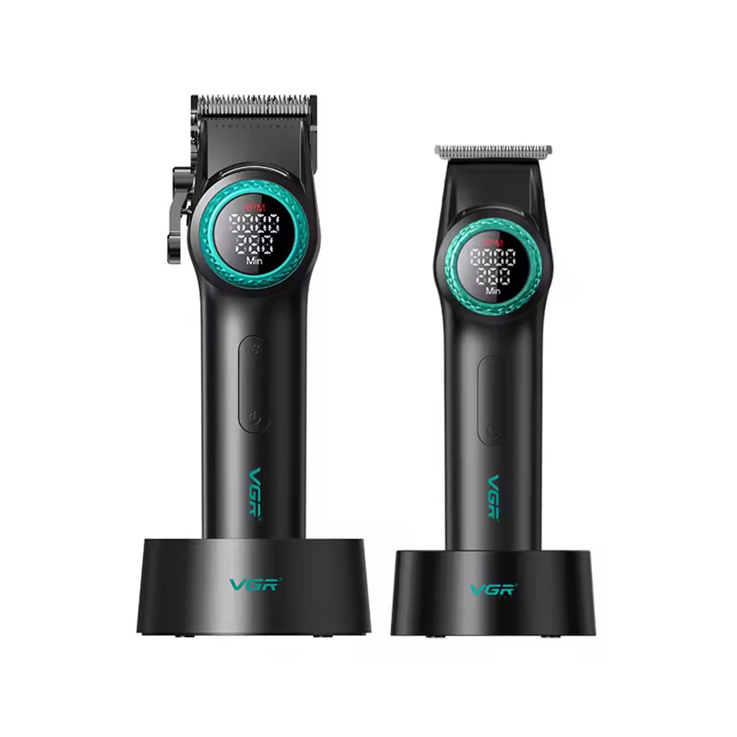 Combo Maquina Y Patillera VGR V001 Y V977 Colores Surtidos