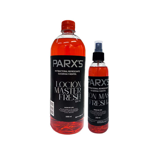 Combo Loción Refrescante Parx´s Master Fresh Black XS