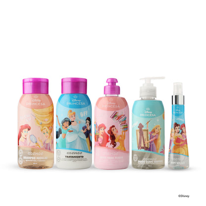 Kit Capilar Niñas Princesas Disney Fragancia Brisa De Colores