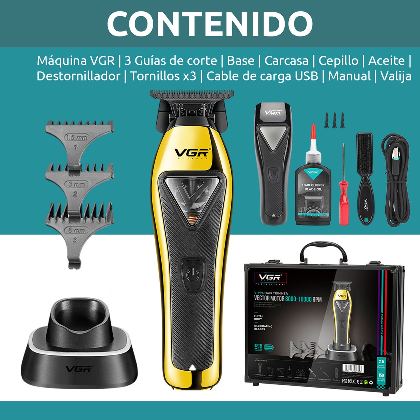 Patillera De Corte Inalámbrica VGR V994